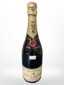 A bottle of Moet & Chandon Brut Imperial Champagne,