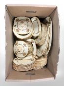 A quantity of Myott floral decorated dinner wares (1 box)
