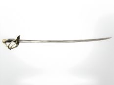 A 19th century French model 1822 light cavalry trooper's sabre,