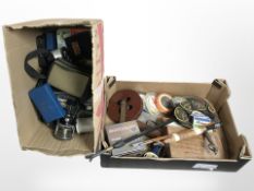 Fishing equipment : reels, Garcia Mitchell 600 reel, spools of line, Diawa Samurai 7i reel,