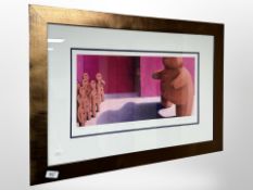 Sarah-Jane Szikora : The Terminator, limited edition colour print, numbered 287/395,