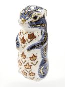 A Royal Crown Derby Chipmunk paperweight,