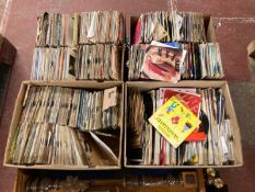 Four boxes containing 7