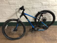 A Giant ATX mountain bike