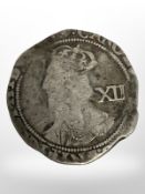 A Charles I shilling