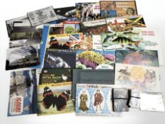 A quantity of Brooke Bond picture card albums.