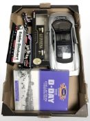 A Maisto 1/12 scale Jaguar XJ 220 together with a Corgi Guinness curtainside lorry,