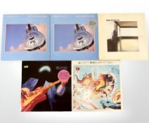 Dire Straits - Brothers in Arms (X2), Dire Straits, Money for Nothing and Alchemy, five LP's.