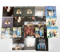 ABBA - Seventeen various LP records, albums, greatest hits etc,