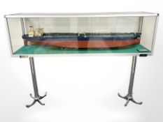 A boardroom model of M/T Millennium 301,000 DWT Class Crude Carrier,