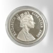 A Queen Elizabeth II Gibraltar 2005 Anniversary of the Battle of Trafalgar (Horatio Nelson on