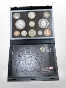 A Royal Minit 2008 United Kingdom Proof set, with certificate of authenticity, boxed.