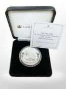 A Jubilee Mint 2019 2 pound St. George & The Dragon 0.999 fine silver coin, 31.