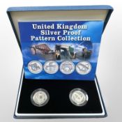 A Queen Elizabeth II United Kingdom Silver Proof pattern 0.