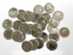 Twenty nine five pound (£5) commemorative coins (29)