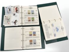 Three albums of Classic Car Heritage First Day Covers