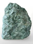 A large Fuchsite rock specimen, height 32 cm 14.7kg.