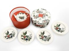 A Portmeirion tea for one service in box,