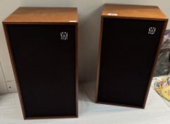 A pair of Wharfedale XP2 speakers