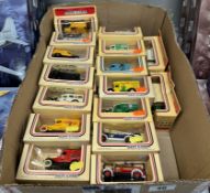 A box of 30 Days Gone boxed vehicles