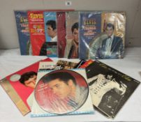 A quantity of Elvis film soundtracks