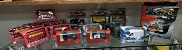 A good selection of mixed boxed diecast including Cararama, Ford Capri etc