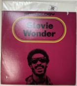 Stevie Wonder Anthology, 3 x LP U.S Pressing Motown , M9804A3. Records Ex Covers (Holes Punched)