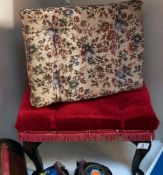 2 Footstools COLLECT ONLY