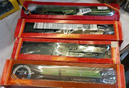 4 boxed Hornby including R.374 , R.295 & '00' gauge locomotives