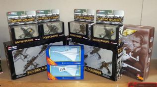 A quantity of Corgi fighting machines boxed CFS 10004 x 2, CS90367 x 2, CS90368 x 2 & 2 Corgi