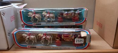 3 boxed Corgi no. 41, 1902 state landau, Queens Silver Jubilee 1977