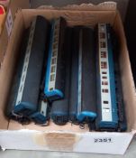 A good lot of Lima H0/00 gauge coaches