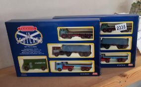 2 Lledo trackside limited edition 'In Scotland' box sets