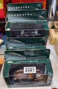 6 boxed Lledo limited edition Jaguar cars