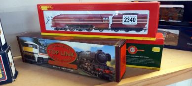 3 Hornby '00' gauge locomotives including R.2169, 2179 & R.242