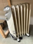 A Dimplex oil filled radiator COLLECT ONLY