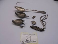 Approximately 70 grams of scrap silver.