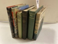 6 Books on Elephants including Wild Ivory By Mazet &The Elephant Stone By George Leith