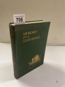 A Signed Edition of Memories Of A Game Ranger By H.Wolhuter (Wear to top spine)
