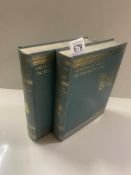 Outline of Nature of The British Isles in 2 volumes edited by Sir John Hammerton nicely bound blue