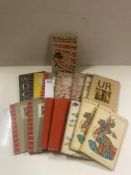 14 King Penguin books mainly 1st editions