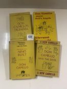 4 Dan Camillo books including 2 First editions, Published Gollancz including Don Camillo and The