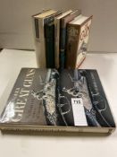 A good collection of books on guns including The Guns & Its Development By Greener & The British