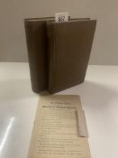 Vol II & III of the Memorial Edition of Thomas Bewicks Works, Vol II British Birds, Vol III