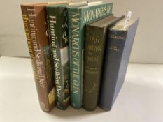 5 Books on Stacking, Stag Hunting etc including Stag Hunting By John Fortescue 1887, Stalking in