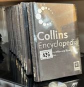 A sealed set of Collins Encyclopaedias The definitive reference library in 10 volumes oplus index