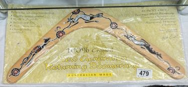 An Australian made returning boomerang