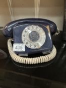 A vintage 1977 Queens silver jubilee commemorative telephone 2/SA 4271