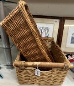 2 Wicker baskets