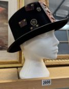 A steam punk top hat